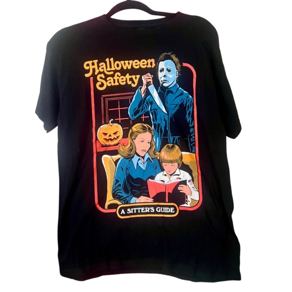 Creepy Co Halloween Safety Tee New Without Tags